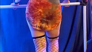 Hotwife Steffi does hippie witch dance, wanna see my wild pussy moves?