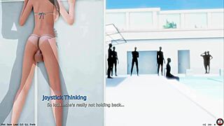 Teen with big tits gets monster cock in public anime sex!