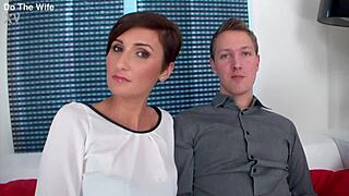 Gabrielle Gucci asks, 'Want to see my facial from this huge black cock?' She takes it in doggystyle.