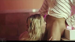 So, this French blonde teen 18+ went wild in an interracial 3some. She’s obsessed with Argentinian and Cuban guys!