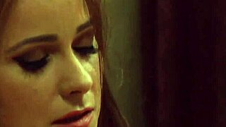 Naughty Lesbian Mistress Kissing and Fingering Slave's Pussy Till Orgasm