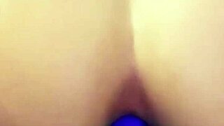 I Need A Cock In My Tight Latina Ass, But Use Dildo Instead