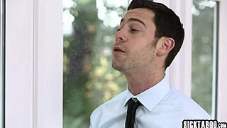 sexy brunette teen 18+ banged by a perverted professor in group hardcore