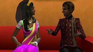 Indian virgin's first night pussy fucking!