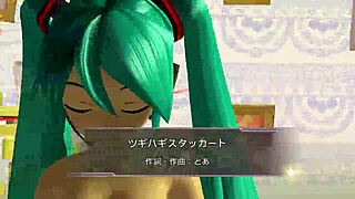 Hatsune Miku's Nude Body in Patchwork Staccato Mod