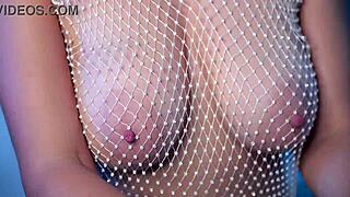 Do you really want to bite that erect nipple?