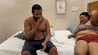 BBW teacher fucks student in secret!