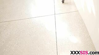 blonde stepsis lily rader gets banged by monster cock.