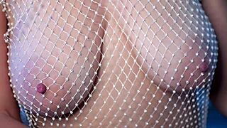 Do you really want to bite that erect nipple?