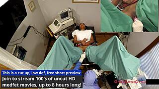 Tampa University Physical - Nikki Star's Backstage Ass Spreading Exam