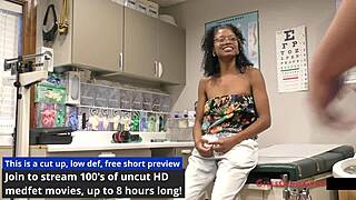 Tampa University Physical - Nikki Star's Backstage Ass Spreading Exam