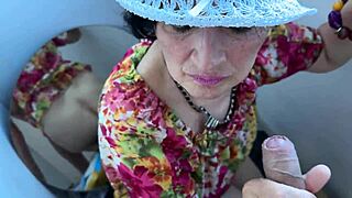 super mommy still sucking cock good in pov cumshot