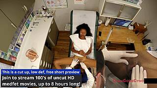 Tampa University Physical - Nikki Star's Backstage Ass Spreading Exam