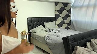 i woke up the cuckold's friend with sex, uncensored amateurs video with moaning, teasing, and big cock action