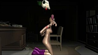 Intense super deepthroat blowjob with big cock in mouth for long time. Girl gags on huge dick.