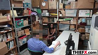 Daya Knight Pays With Boobs For Monster Cock In Office Garage