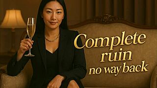 COMPLETE RUIN BY ASIAN FINDOM GODDESS