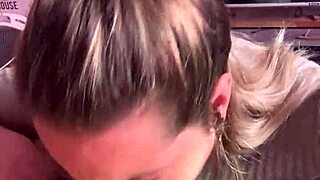 Beautiful day for blonde slut blowjob with happy ending?