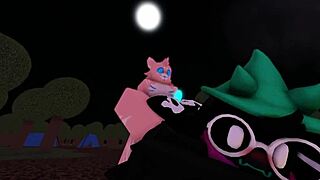 Whorblox Ralsei被猛操到高潮