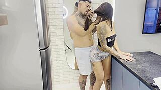 hey, my pussy got so wet before he entered