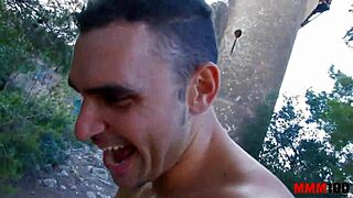 Outdoor orgy with leila black and dunia montenegro