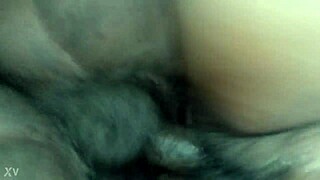 Bent over doggystyle leads to intense squirting orgasm