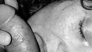 Rhonda bj queen sucks cum out of my nuts