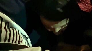 Friend's Well-Endowed Cock Sucked In Car Before Swollen Pussy Anal