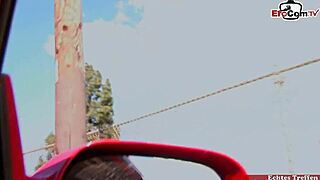 Is BBC too big for this brunette slut's tight pussy?