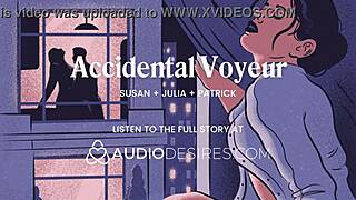 She Finger Fucks Pussy While Neighbors Fuck In Front Of Window!