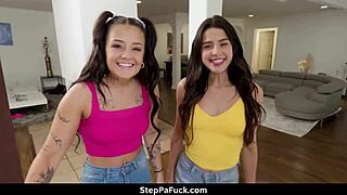 Kylie Rocket and Ryan Reid are blowing Jack Vegas in this POV scene.