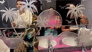 Latina amateur takes monster cock anal in public outdoor sex 🍆