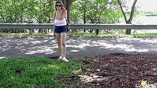 monster tits jenni noble cashes in for a fuck in the infamous van