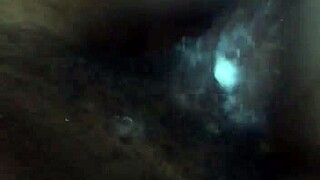 Homemade ebony engages in creamy activity