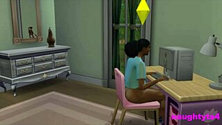 girl catches futa roommate masturbating and gets punished with an assfucking 😏