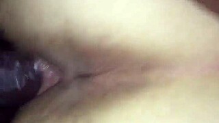 Big Black Cock Pounds Chubby White Girl in Pink Panties