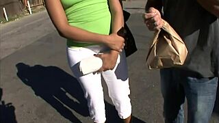 Huge Cock Blowjob for Latina Emy Reyes