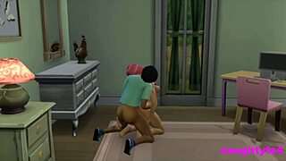 girl catches futa roommate masturbating and gets punished with an assfucking 😏