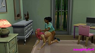 girl catches futa roommate masturbating and gets punished with an assfucking 😏