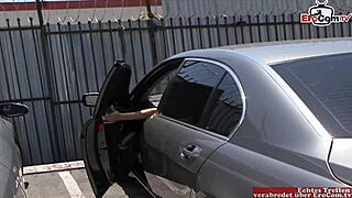 pick up this busty blonde slut