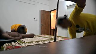 Indian Couples Fucking Infront Of Muslim Maid Jamila With Indian Cleaning Lady Sex Asian Couple Fucking Blowjob Missionary Maid