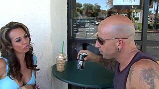 holly asks guy to take her home to fuck hard