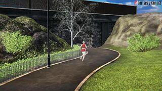 Bella and pocahontas engage in 3d cartoon sex scene