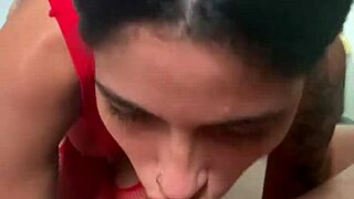 My Latina Girlfriend Sucks My Cock So Good!