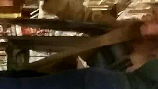 Candid hidden teen ass captured in video