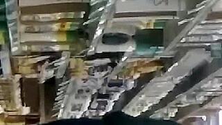 Candid hidden teen ass captured in video