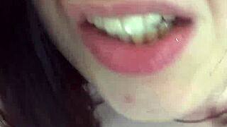 Brunette Babe Bent Over For Anal In Restroom.