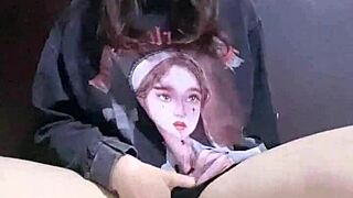 Behind the scenes, amateurs engage in masturbation leading to intense squirting in 2025