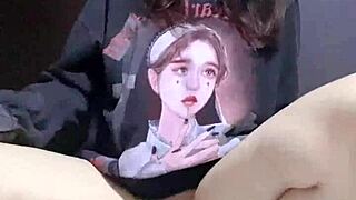 Behind the scenes, amateurs engage in masturbation leading to intense squirting in 2025