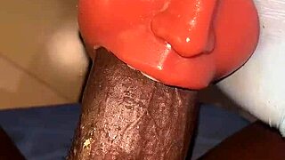 Deep Throating Sextoy Like Slave